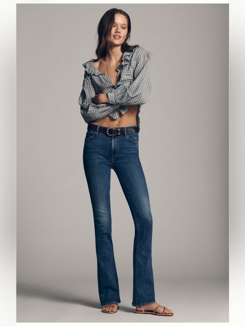 MOTHER Runaway Mid-Rise Slim Jeans